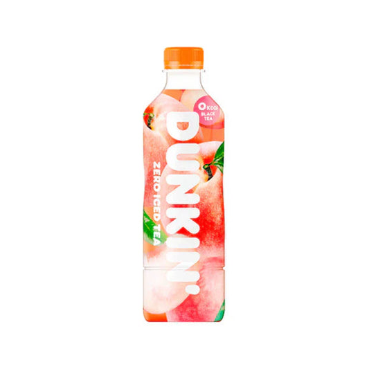Dunkin - Thé glacé zéro - Pêche blanche Dunkin