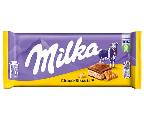 Milka - Crème et biscuit Milka