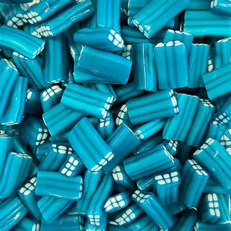 Brique framboise bleue La boîte à snack