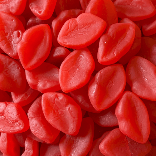 Lèvres chaudes La boîte à snack