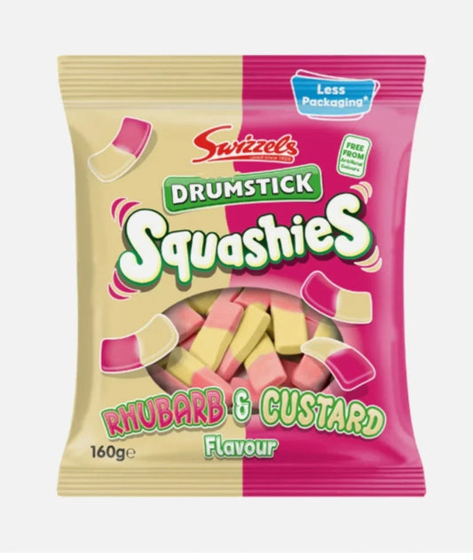 Squashies - Rhubarb and Custard Squashies