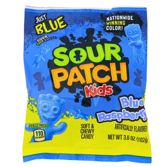 Sour Patch Kids - Framboise Bleue La boîte à snack