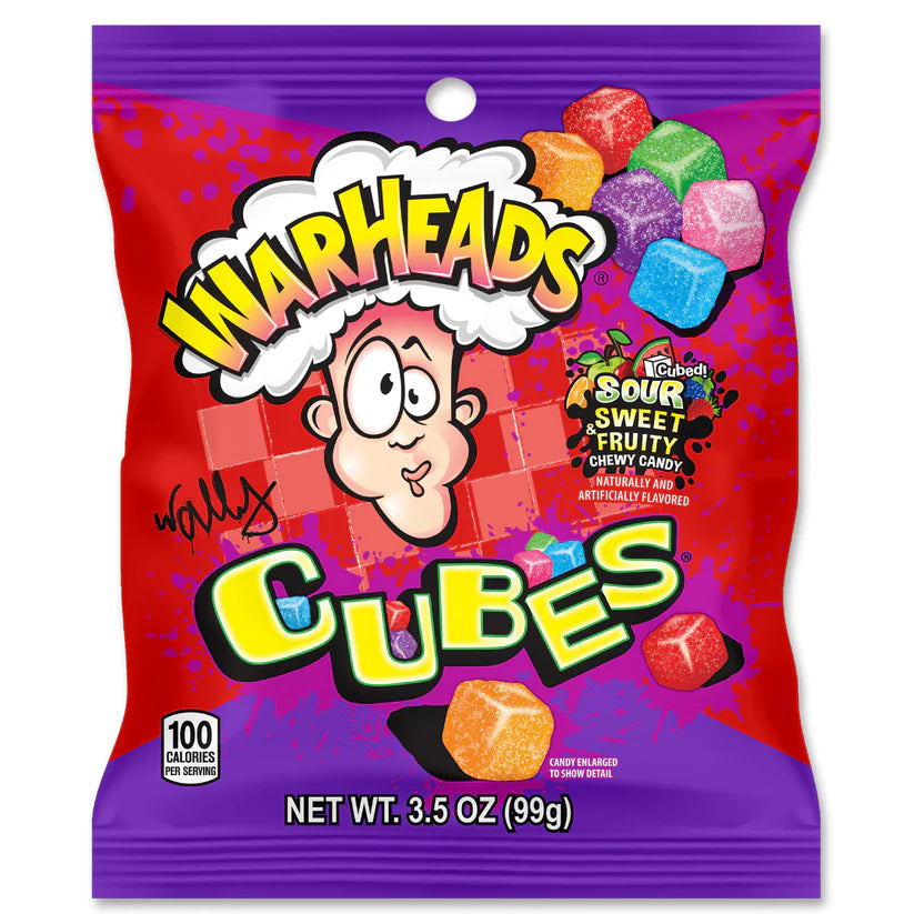 Copie de WarHeads Cubes - Framboise bleu WarHeads