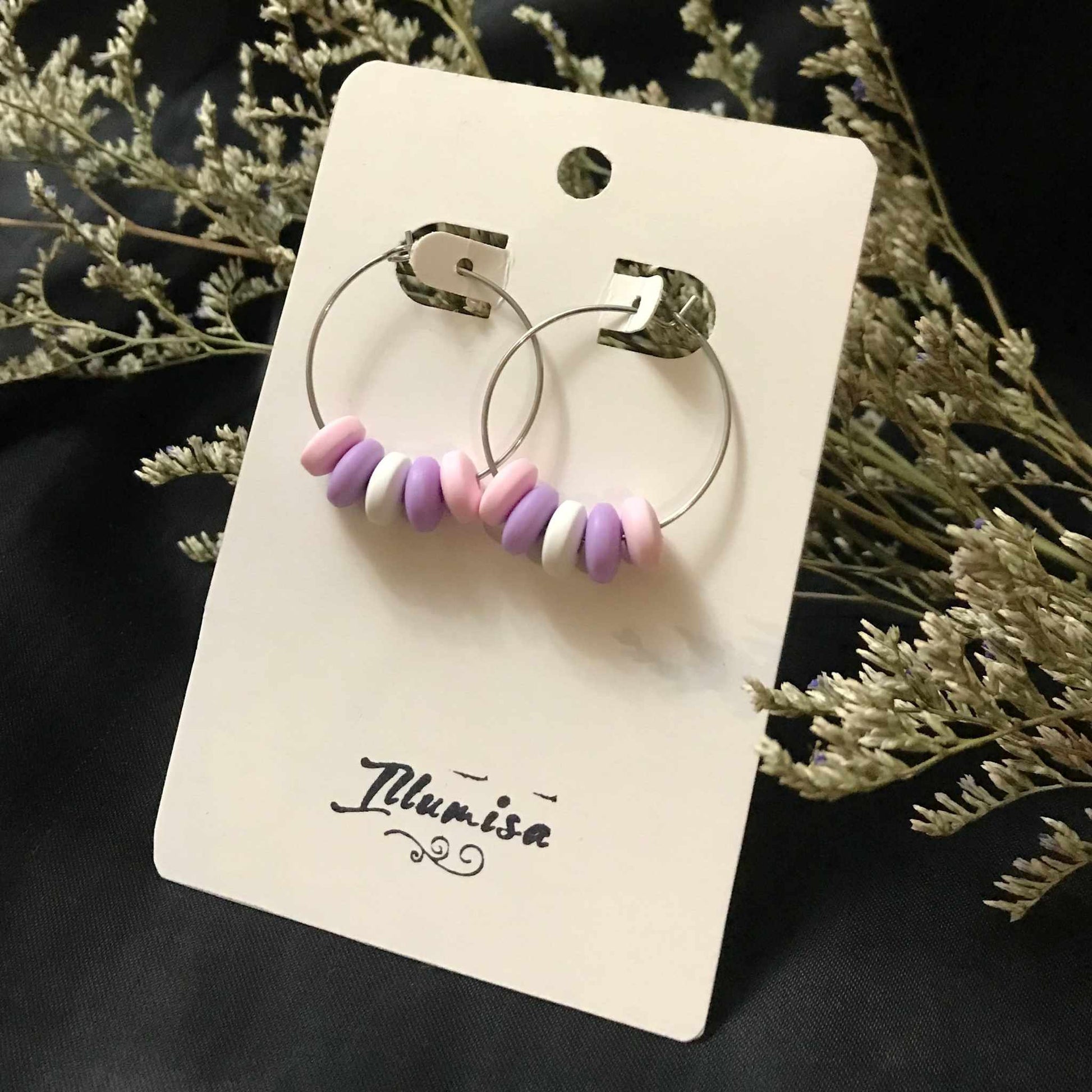 Boucles d'oreilles - Gommes ballounes Créations Illumisa