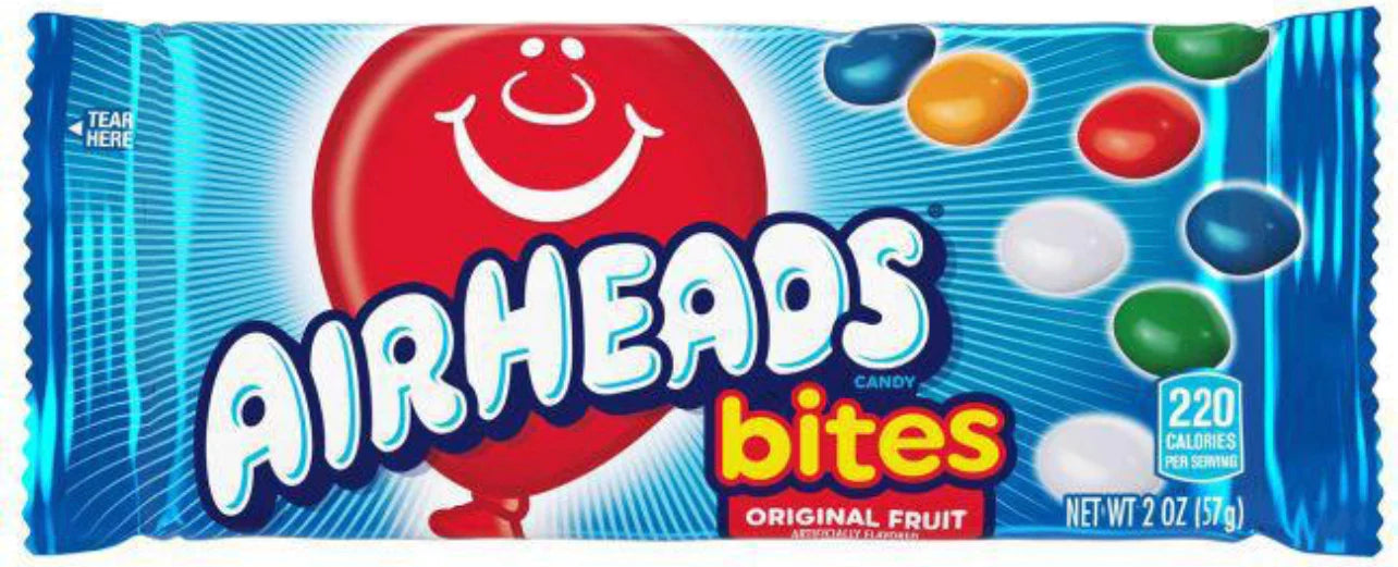 Copie de Airheads Xtremes sour belts bluest raspberry Airheads