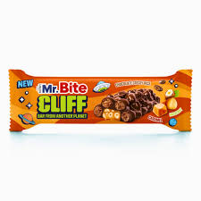 Mr. Bite Cliff - Caramel & Hazelnut Chocolate Crispy Rice Bar (Liban) Toren