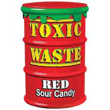 Toxic Waste - Red Sour Candy Toxic Waste