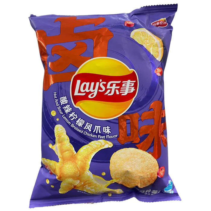 Lay's- Pieds de poulet braisés au citron Lay's