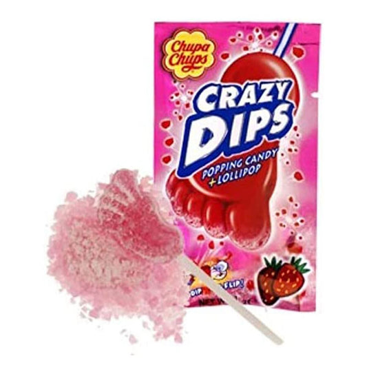 Chupa Chups - Crazy Dips - Fraise Chupa Chups