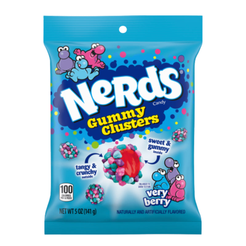 Nerds gummy clusters - Very Berry 142g Nerds