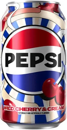 Pepsi Wild Cherry & Cream