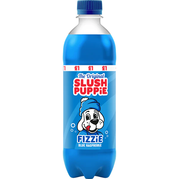 Boisson soda Slush Puppie framboise bleue La boîte à snack