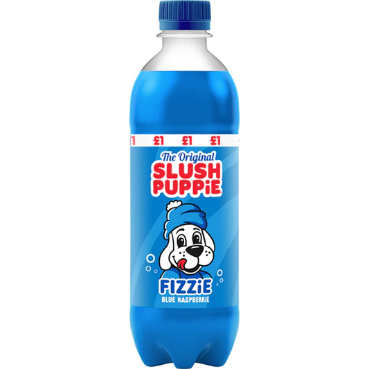 Boisson soda Slush Puppie framboise bleue La boîte à snack